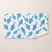 Unterhalb des Meereshaismusters Badhandtuch Set (Handtuch)