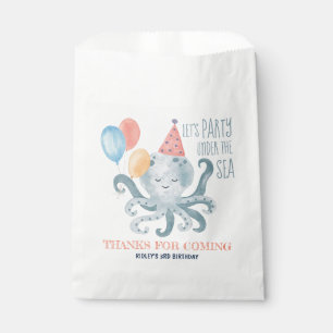 Unterhalb des Meereswassers gelegener Octopus zum  Geschenktütchen