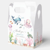 Unterhalb des Meereswassers, Meerestiere Babydusch Geschenkschachtel (Geöffnet)