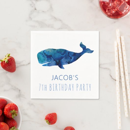 Unterhalb des Meereswassers Serviette (Beispiel)