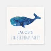 Unterhalb des Meereswassers Serviette (Vorderseite)