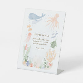 Unterhalb des Meerwasser-Babydusche Windelwanne Sockelschild