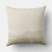 Unterhalb des Sea Baby Sea Turtle Throw Kissen (Rückseite)