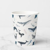 Unterhalb des Sea Shower Party Tableware Cup Pappbecher (Rückseite)