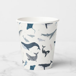 Unterhalb des Sea Shower Party Tableware Cup Pappbecher