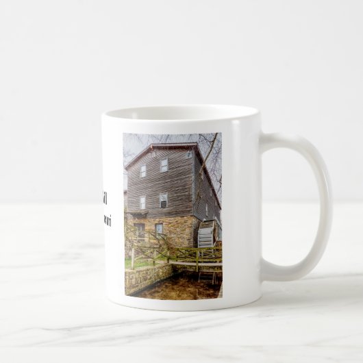 Unterhalb Edwards Mill Kaffeetasse (Rechts)