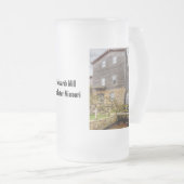 Unterhalb von Edwards Mill Mattglas Bierglas (VorderseiteRechts)