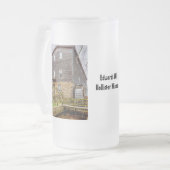 Unterhalb von Edwards Mill Mattglas Bierglas (Vorderseite Links)
