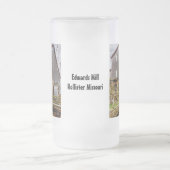 Unterhalb von Edwards Mill Mattglas Bierglas (Mittel)