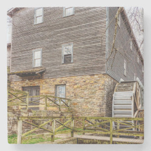 Unterhalb von Edwards Mill Steinuntersetzer