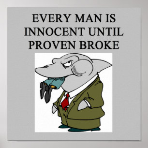 unterhaltende Rechtsanwälte/Rechtsanwaltsentwurf Poster