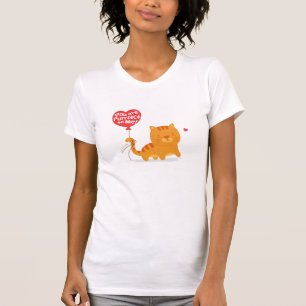 Unterhaltender Wortspiel-Liebe-Spaßniedlicher T-Shirt