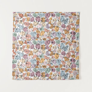 unterhaltsame Frau Feministin Wandteppich