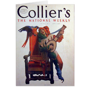 Unterhaltsame Karte des Spaßvogels