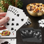 unterhaltsamer Haufen Spielkarten (In Situ)