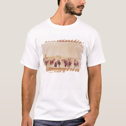 Unterhaltung auf dem Eis T-Shirt (Vorderseite)