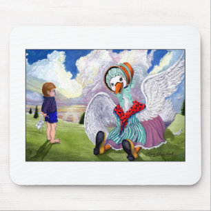 Unterhaltung mit Mutter Gans Mousepad