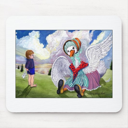 Unterhaltung mit Mutter Gans Mousepad (Vorne)