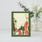 Unterhaltung Postkarte (Stehend Vorderseite)