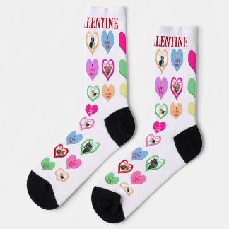 Unterhaltungs-Tierchen-Herz-Crew-Socken Socken