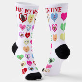 Unterhaltungs-Tierchen-Herz-Crew-Socken Socken (Gewinkelt)