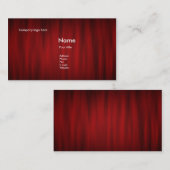 Unterhaltungs-Visitenkarte Visitenkarte (Vorne/Hinten)