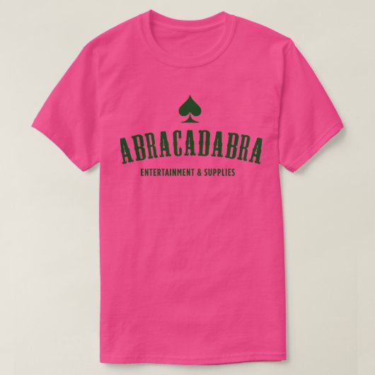 Unterhaltungsangebote Abracadabra T-Shirt (Design vorne)