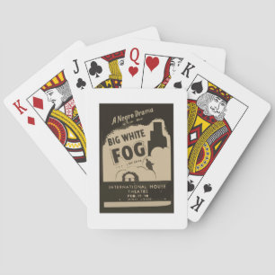 Unterhaltungsposter der Vergangenheit Spielkarten