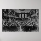 Unterhaus, 1833 poster (Vorne)