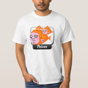 Unterhemd Fische
