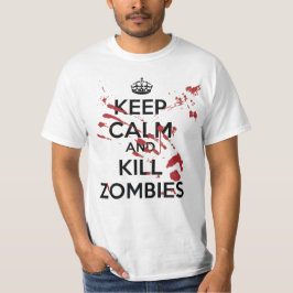 Unterhemd Keep Calm and Kill Zombies