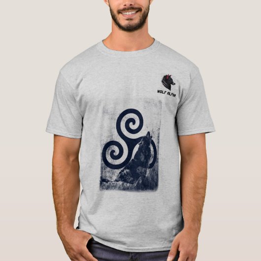 Unterhemd Wolf Alpha, Asche, (Vorderseite)