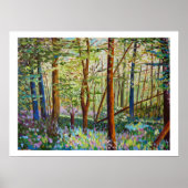 Unterholz im Frühling Poster (Vorne)