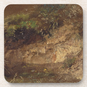 Unterholz John Constables  , c.1821 (Öl auf Papie Getränkeuntersetzer