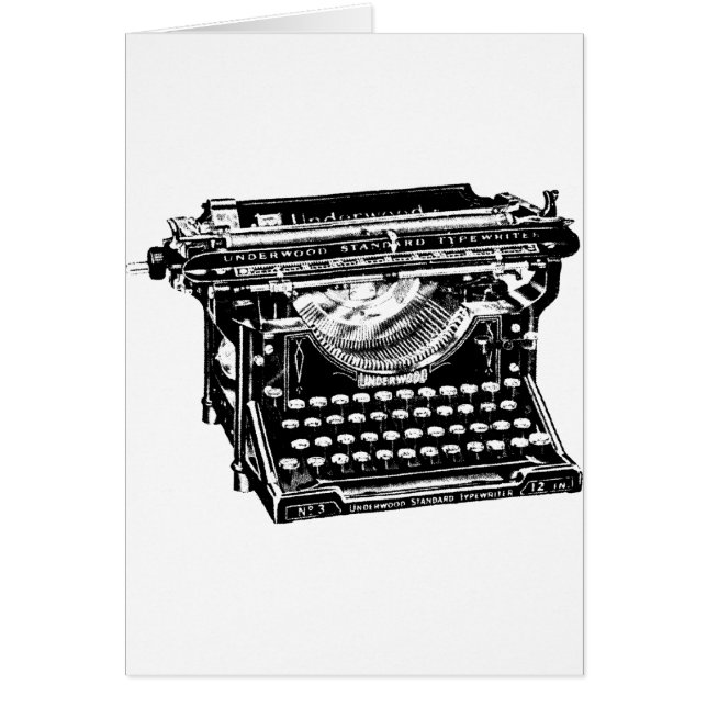 Unterholz-Schreibmaschinen-Verfasser (Vorne)