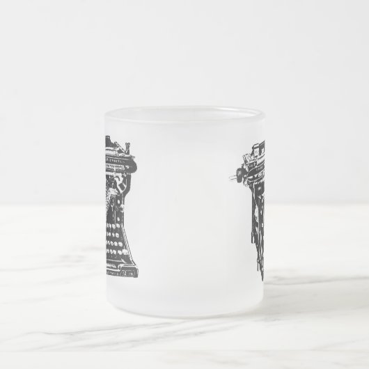 Unterholz-Schreibmaschinen-Verfasser Mattglastasse (Mittel)