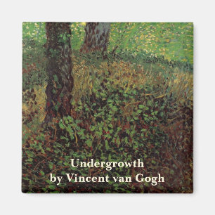 Unterholz von Vincent van Gogh Magnet