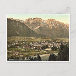 Unterinntal, Hall und Bettelwurfspitze, Tirol, Öst Postkarte