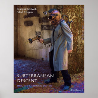 Unterirdische Abfahrt Poster