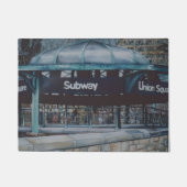 Unterirdische Blues Fußmatte (Vorderseite)