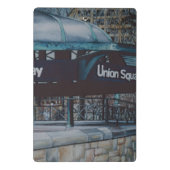 Unterirdische Blues Mini Klemmbrett (Rückseite)