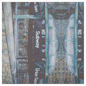 Unterirdische Blues Stoff (Muster)