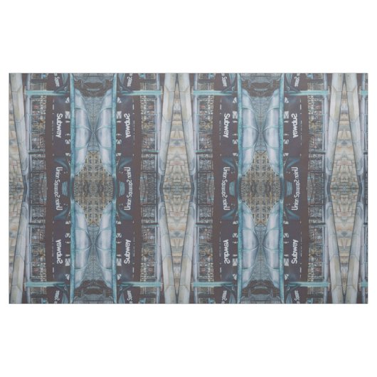 Unterirdische Blues Stoff (Fat Quarter (45,7 x 55,9 cm))