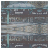 Unterirdische Blues Stoff (Nahaufnahme)