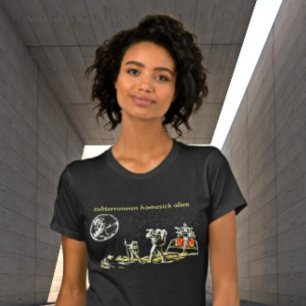 Unterirdische Homesick-Alien - Radiohead T-Shirt