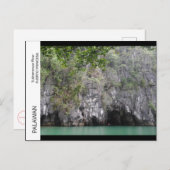 Unterirdischer Fluss, Palawan Postkarte (Vorne/Hinten)
