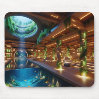 Unterirdischer Öko-Hub Mousepad