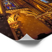 Unterkapelle La Sainte-Chapelle, Paris, Poster (Ecke)