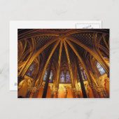 Unterkapelle La Sainte-Chapelle, Paris, Postkarte (Vorne/Hinten)