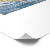 Unterkunft auf Montmartre (1887) von Van Gogh Poster (Ecke)